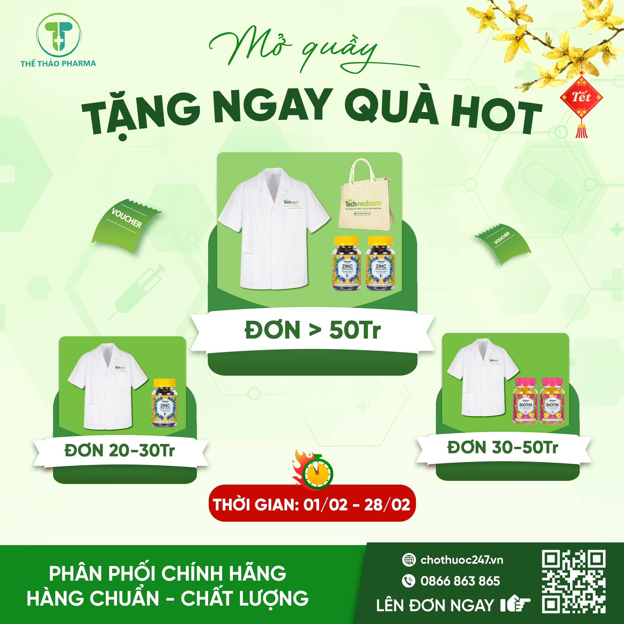 MỞ QUẦY HÔM NAY - NHẬN QUÀ ĐẦY TAY